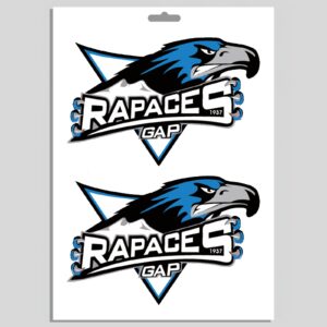 Planche de stickers 2 logos