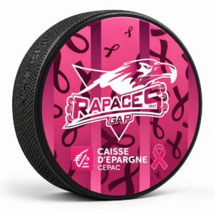 Palet officiel Rapaces de Gap – Édition spéciale Octobre Rose
