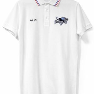 Polo Blanc Ashok logo Rapaces